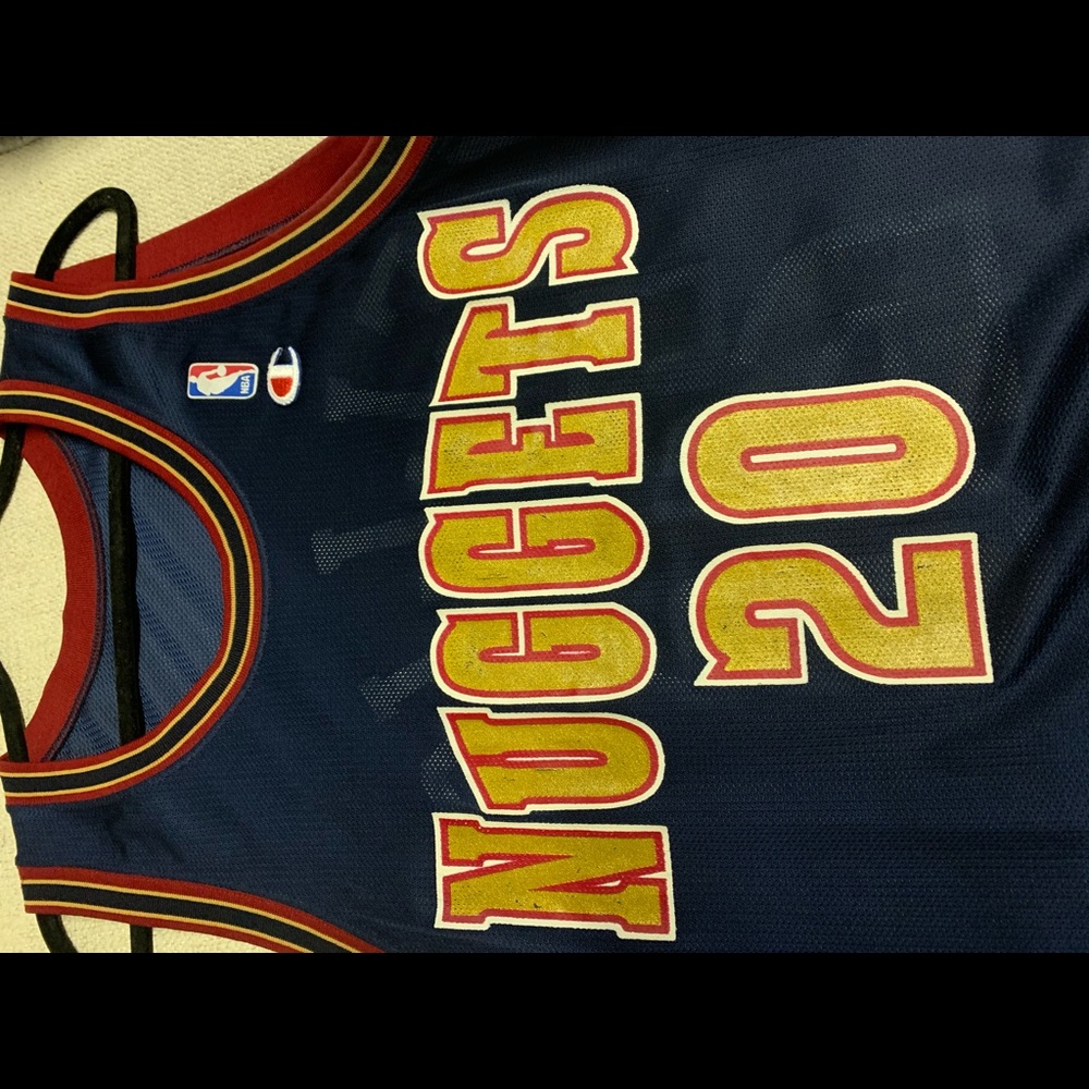 Vintage Champion Denver Nuggets Jersey